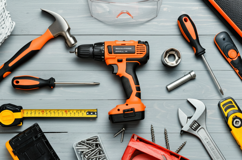 Handyman tools and equipment