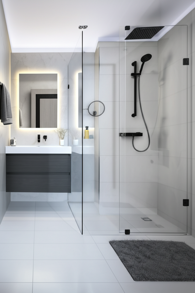 Bathroom after remodel