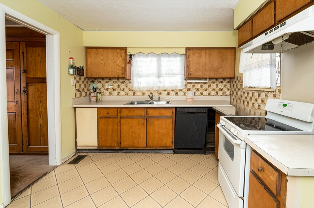 Kitchen before renovation
